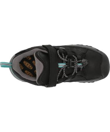 KEEN Unisex Kids Targhee Low Waterproof Hiking Shoe - Size 32/33 EU Black Star White | International Shipping Available - Buy Online on GoSupps.com