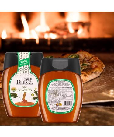 El Brezal - Miel pic et Truff e Chili Jalapeno et Miel de Truffe Natural Honey 100% Espagnol Saveurs Intenses pour Viande Salade Pizza Dessert Sauces e D lices Gourmands (3 x 350 gr) - Buy Online on GoSupps.com