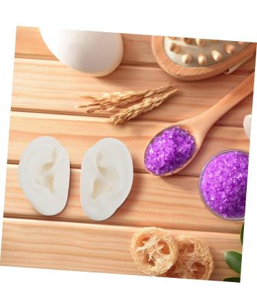 Healvian 2 Pairs Artificial Ear Models for Earrings | Silicone Right Ear Imitation | Perfect for Piercing & Body Training Tools - Buy Online on GoSupps.com