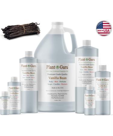 Vanilla Bean Fragrance Oil 8 fl. oz. | Perfect for DIY Soap Candles Aromatherapy & More - Buy Online on GoSupps.com