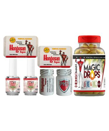 Hongosan Antifungal Hongosan Original As Seeontv para Hongos En U as Y Resecas Y Quebradas  U as Amarillas  U as Negras  U as Sin Brillo  Hongosan Kit Completo para Hongos En U as