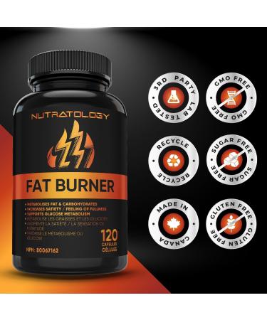 Thermogenic Fat Burner Formulated To Metabolize Carbohydrates & Fats - Appetite Suppressant That Helps To Increase Satiety - Weight Loss Pills for Women & Men - Bloating Relief - Keto-Friendly - 120 Diet Pills / Capsules 120 count (Pack of 1) - Buy Online on GoSupps.com