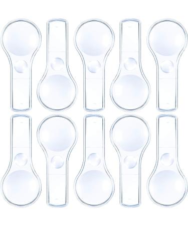 Quesuc 20 Pack Hand Lens 4X and 10X Magnifier Handheld Magnifying Glasses for Home Classroom Indoor and Outdoor Use - Buy Online on GoSupps.com