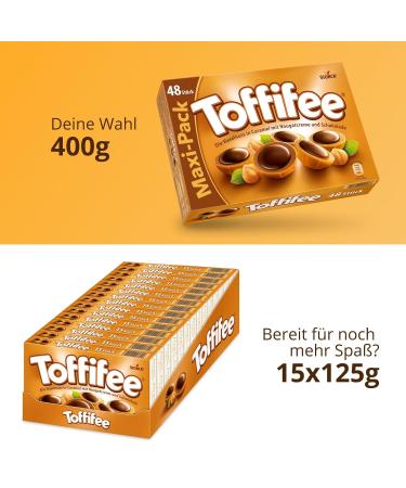 Toffifee 400g Maxi Pack - Hazelnut in Caramel Nougat Cream & Chocolate - Buy Internationally - Buy Online on GoSupps.com