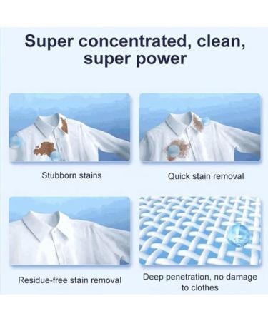 Active Enzyme Laundry Stain Remover - The New Lazy Laundry Artifact for White Shirt Protection (3PCS) - Buy Online on GoSupps.com