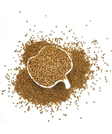 Organic Fenugreek Seeds 1kg Certified Organic Non-GMO Vegan No Additives No Preservatives Resealable Bag by Thames Organic 1kg - Buy Online on GoSupps.com