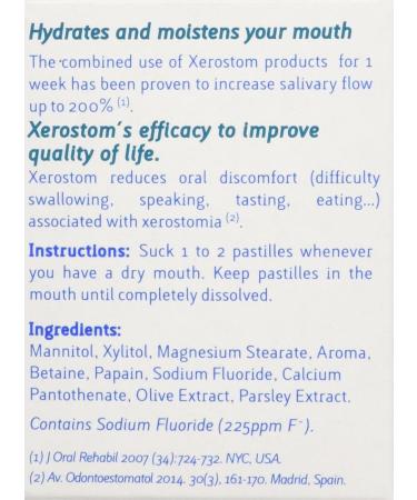 Xerostom Saliactive Dry Mouth Pastilles - 30 Units (Pack of 1) - Buy Online on GoSupps.com