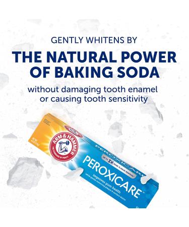 Arm & Hammer PeroxiCare Deep Clean Toothpaste Twin Pack - Fluoride Anticavity Clean Mint 6oz - Buy Online on GoSupps.com