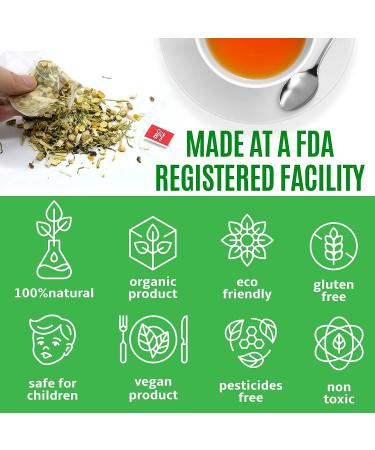 Organic 10-Day Lung Detox Tea for Respiratory Support - Buy Online on GoSupps.com