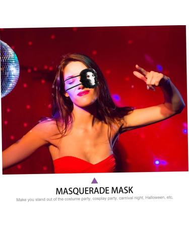 GALPADA Skull Eye Patch - 2 Pairs Prom & Cosplay Eye Mask for Parties & Masquerade Events - Buy Online on GoSupps.com