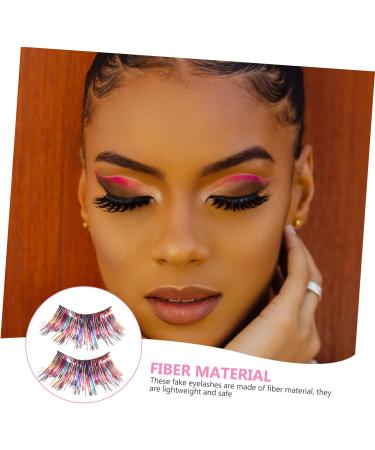 ABOOFAN 6 Pairs False Lashes Color Bars Eyelash - Buy Online on GoSupps.com
