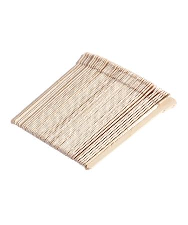 FRCOLOR Wax Applicator Sticks 100 Pack Disposable Waxing Spatulas for Eyebrow Hair Removal