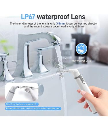 Wireless Otoscope 3.9mm Ultra-Thin WiFi Ear Scope Camera with Earwax Removal Tool, 6 LED Lights, Gyroscope | Ear Cleaner Endoscope for Android and iPhone - Buy Online on GoSupps.com