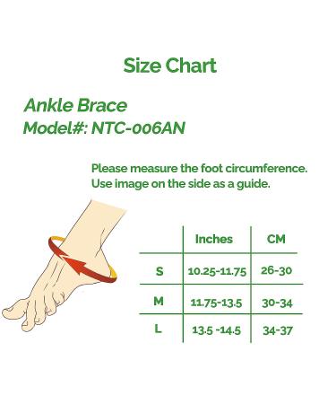 NEOTech Care Ankle Support Sleeve - Open Heel, Medium Compression, Breathable Fabric - Black, Size M - For Men, Women, Kids - 1 Unit - Buy Online on GoSupps.com