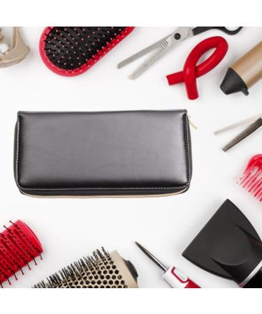 Portable Leather Scissor Organizer Storage Bag Practical Solution for Hair Stylists and Barbers Adjustable Tightness - Buy Online on GoSupps.com
