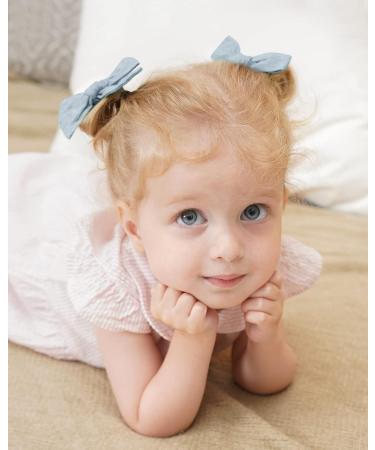 Jollybows 20-Piece Baby Girls Hair Clips & Loops - Stylish Hair Accessories for Kids & Teens (3.5 inch / 8.9 cm) - Buy Online on GoSupps.com