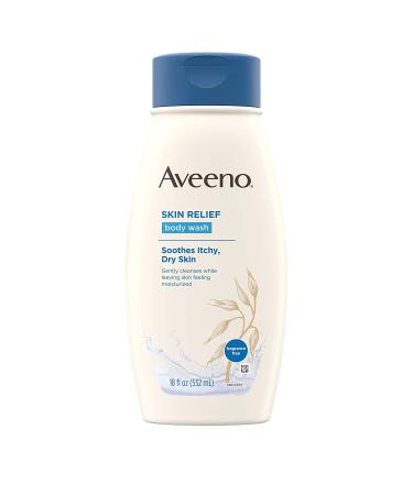 Buy Aveeno Active Naturals Skin Relief Moisturizing Lotion - Fragrance-Free, 18 fl oz | 24-Hour Hydration - Buy Online on GoSupps.com