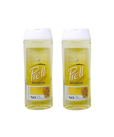 Buy Prell Sesame + Pro-Vitamin Shampoo for Thinning Hair - Color Safe Volumizing & Restoring - Pack of 2 - 13.5 fl. oz | International Shipping Available - Buy Online on GoSupps.com