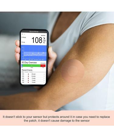 100 Pcs Waterproof Adhesive CGM Sensor Covers - Sweatproof Pre-Cut Tape for Skin - Protects Continuous Glucose Monitor - Buy Online on GoSupps.com