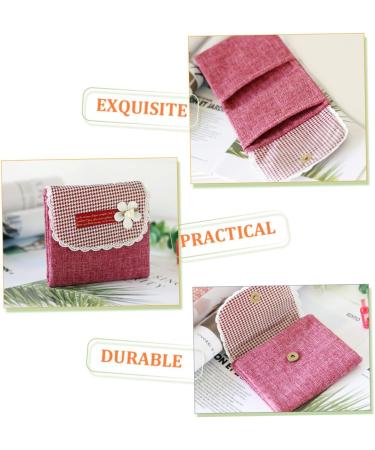 Menstrual Period Bag for Teen Girls | Coin Pouch for Women & Men | Outdoor Decor Napkin Bag | Lipstick & Coin Pouch Organizer - Buy Online on GoSupps.com