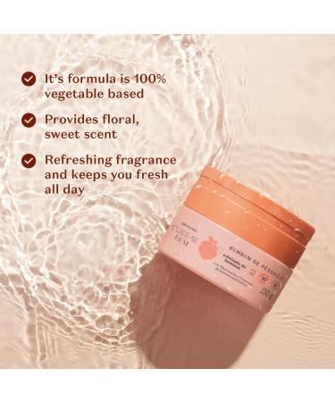 Cuide-se Bem Peach Bumbum Scrub Vegan Exfoliating Scrub with Niacinamide and Apricot Seeds 8.11 Ounce (230g) - Buy Online on GoSupps.com