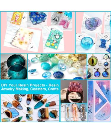 Epoxy Resin Color Dye Set - 12 Vivid Translucent Colors - 10ml Each - Buy Online on GoSupps.com