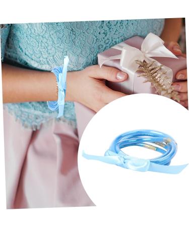 STOBOK 1pc Ribbon Glitter Bracelet Gold Powder Lining Jewelry Christmas Wristband Glitter Jelly Bangle Bangles Bracelets for Man Creative Bracelet Women's Resin Yiwu Glitter Powder Purple As Shown 7.5x7.5cm - Buy Online on GoSupps.com