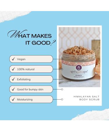 Buy A Girl's Gotta Spa! Lavender Himalayan Salt Body Scrub - 10 oz | Exfoliate & Moisturize Skin - Buy Online on GoSupps.com