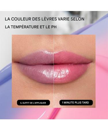 Color Changing Lip Balm | pH Reactive Lip Gloss Moisturizing Long-Lasting Makeup for Women and Girls - Buy Online on GoSupps.com