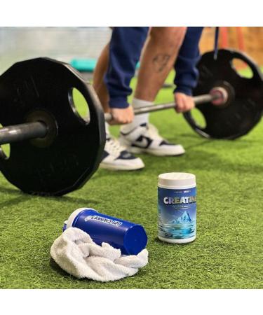 Yummy Sports Pure Creatine Monohydrate - 5g Creatine Powder per Serving - Muscle Gain Endurance Strength Energy Boost Pre Workout Supplement - Creatine Monohydrate 500g - Buy Online on GoSupps.com