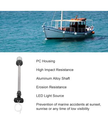 Buy Teamsky LED Anchor Navigation Light - 18-inch All-Round Marine Rear Light 12/24V 3W Boat Light with 2-Seamile Visibility for International Shipping - Buy Online on GoSupps.com