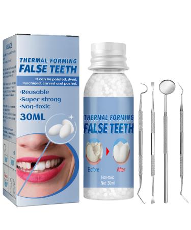 IjhyGD dentures make your own dentures denture set polymorph teeth denture provisional teeth dentures for putting tooth repair set artificial teeth with a tooth cleaning set