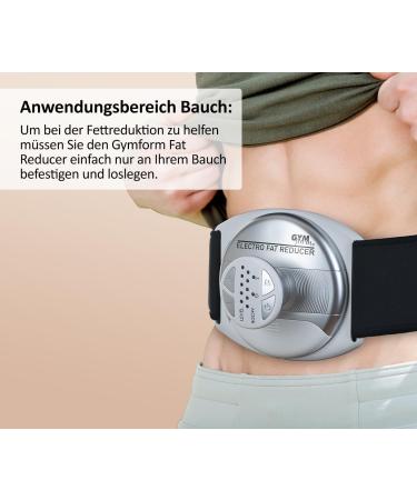 Genius Gymform Electro Fat Reducer - 3 in 1 EMS Training Device Belly Trainer & Muscle Builder for Men & Women | 6-Pc Set - International Shipping Available - Buy Online on GoSupps.com
