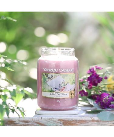 Yankee Candle Sunny Daydream Large Glass Candle | 150 Hour Burn Time | Garden Hideaway Collection - Shop Now! - Buy Online on GoSupps.com