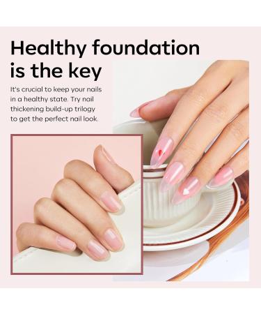 Modelones Nail Strengthener Treatment Set - Gel Nail Polish Strengthener for Damaged, Weak Nails | Growth Nail Hardener with Dehydrator & Top Coat for Long-Lasting Results - Buy Online on GoSupps.com