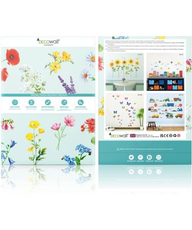 Decowall DS-8061 Colored Birds & Branches Wall Sticker | Peel & Stick Removable Home Decor for Nursery, Bedroom, Living Room | Tree & Leaf Decoration - Animal Theme - Buy Online on GoSupps.com