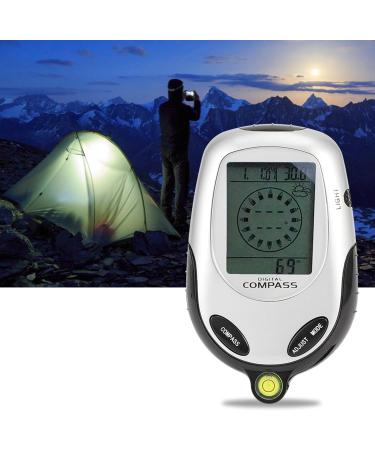 Buy Electronic Thermometer Compass - Mobile Weather Device with Calendar for Outdoor Climbing Camping & Picnics (Black) - Best International Shipping - Buy Online on GoSupps.com