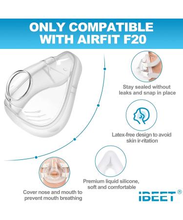 IBBEET Replacement Cushion for F20 - Large Size, Snug Fit & Superior Seal - Buy Online on GoSupps.com