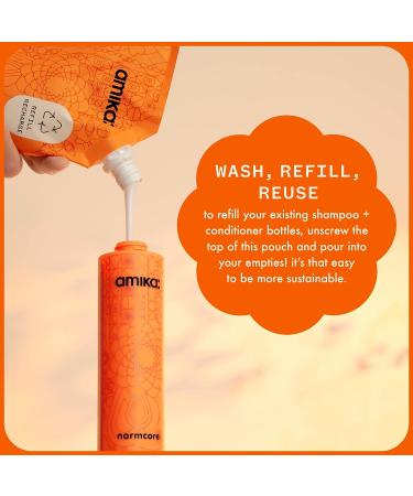 Amika Normcore Signature Shampoo 500ml - Hydrating and Nourishing Formula - Buy Online on GoSupps.com