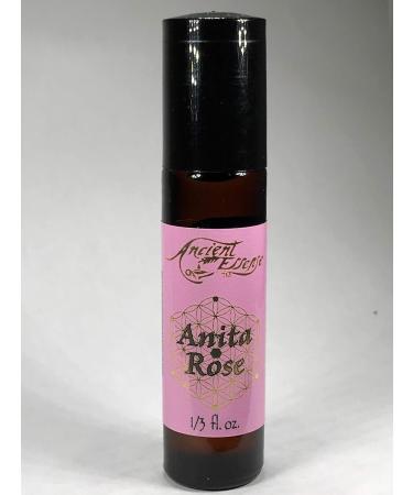 Ancient Essence Anita Rose Roll On Essential Oil Blend of Amber Rose Bergamot (1/3 FL OZ) - Buy Online on GoSupps.com