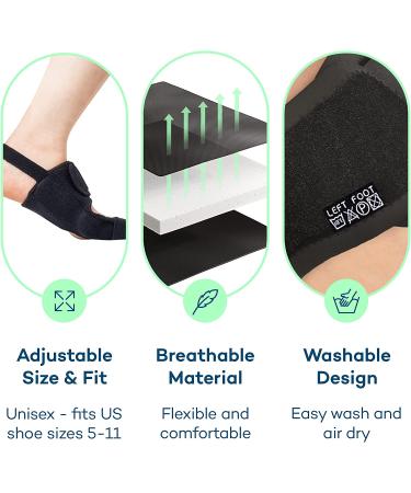 CARETRAS Bunion Corrector Set for Women & Men - Orthopedic Splint for Hallux Valgus, Hammer Toe & Bunion Relief - Day & Night Support (2pc) - Buy Online on GoSupps.com