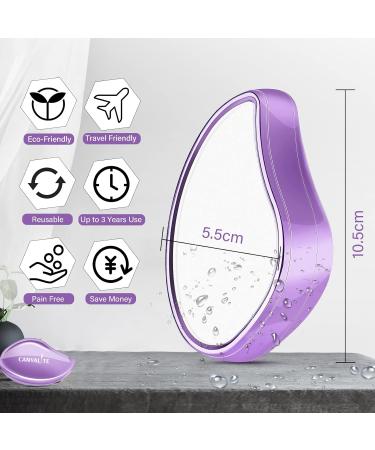 Magical Nano Hair Remover | Painless Crystal Hair Radiator for Men & Women - Fast & Simple | Purple - Buy Online on GoSupps.com