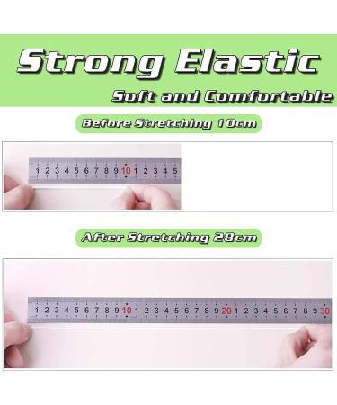 100 Yard 1/8 inch White Elastic Bands for Sewing - Heavy Stretch, Soft Ear Tie Rope for Masks - DIY Craft Elastic Cord - Buy Online on GoSupps.com