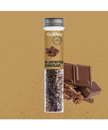  SENS Sens Grilled Crickets Edible Insects Insects for Eating Chocolate Coated Insect Tasting Set Party Challenge Snack - Buy Online on GoSupps.com