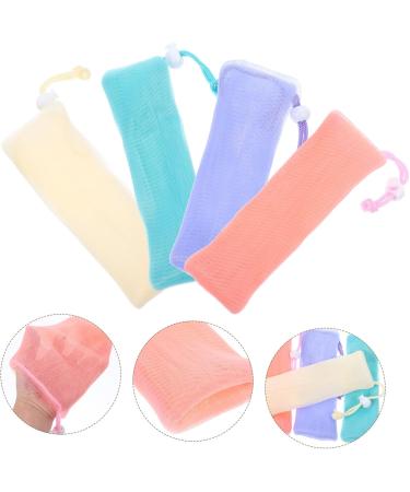 VINTORKY 4pcs Soap Foaming Mesh Bag Soap Sleeve Soap Pouches Foam Soap Foaming Bags Exfoliator Foam Face Pe - Buy Online on GoSupps.com