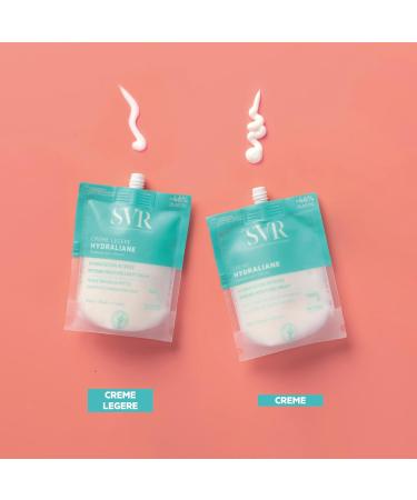 SVR Hydraliane Light Hydrating Face Cream - Hyaluronic Acid Moisturizer for Sensitive Skin | 72% Hydrated After 8 Hrs | Family-Friendly 1.7 fl. oz - Buy Online on GoSupps.com