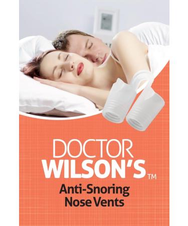 Doctor Wilson's Anti Snoring Nose Vents | Natural Snore Relief & Sleep Aid | Comfortable Snoring Solution - Stop Snoring Instantly - Buy Online on GoSupps.com
