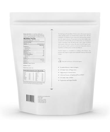 Norcal Organic Peanut Butter Protein Powder - 2lb | Vegan Low-Cal 11g Protein | Southwest Texas Organic Farms - Buy Online on GoSupps.com