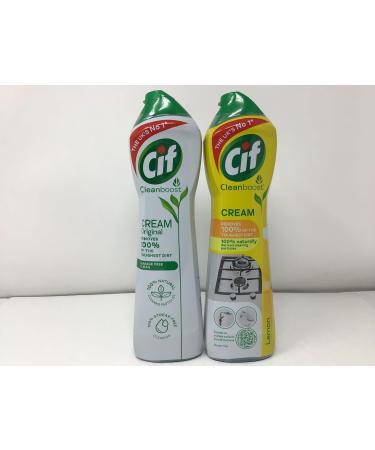Cif Cleaner Combo Set - Lemon & Original 500ml | Best International Shipping - Buy Online on GoSupps.com