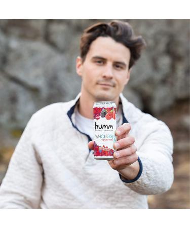 Humm Whole30 Approved Probiotic Kombucha Variety Pack - 2 Billion Probiotics - Organic, Vegan & GMO-Free - No Added Sugar (12 Pack) - Buy Online on GoSupps.com